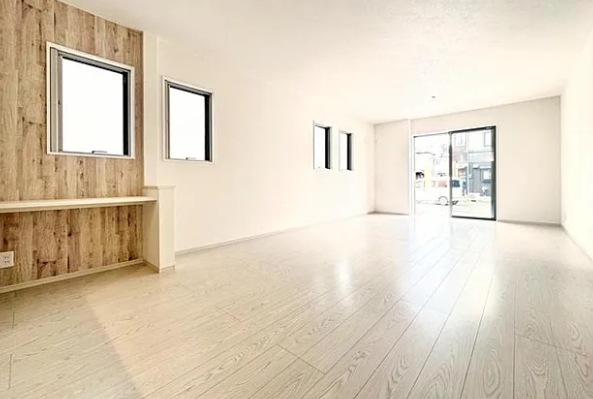 相模原市南区麻溝台8丁目の新築戸建て1のリビングの写真