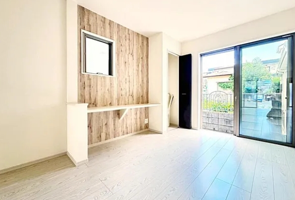 相模原市南区麻溝台8丁目の新築戸建て2のスタディーカウンターの写真