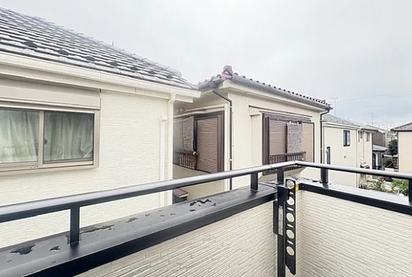 相模原市南区東大沼2丁目の新築戸建てAのバルコニーの写真