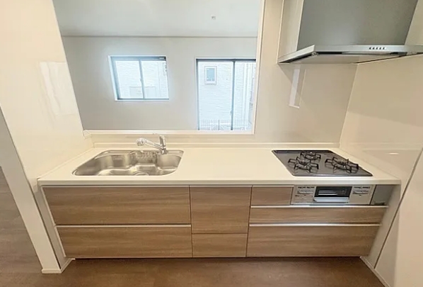 相模原市南区東大沼2丁目の新築戸建てAのキッチンの写真