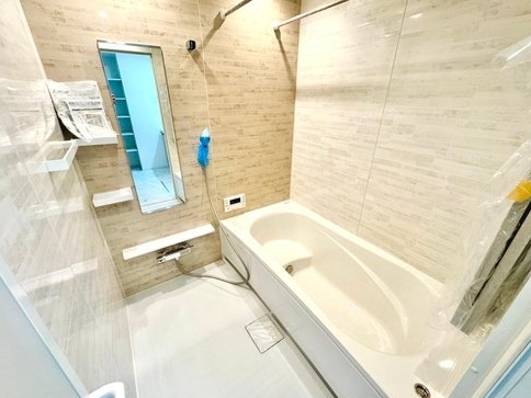 相模原市南区東林間4丁目の新築戸建てバスルームの写真