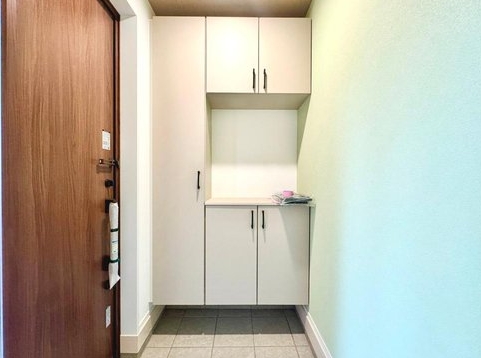 相模原市南区東林間4丁目の新築戸建ての玄関の写真