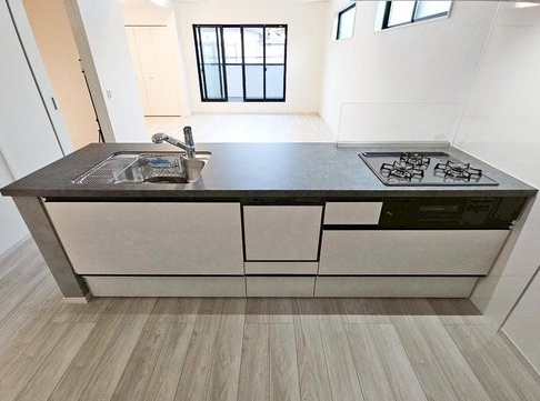 相模原市南区古淵5丁目の新築戸建てのキッチンの写真