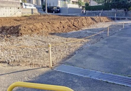 八王子市上柚木の土地の外観の写真