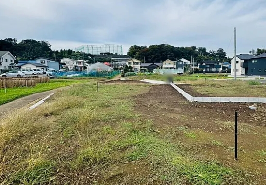 八王子市小比企町の土地4区画の外観の写真