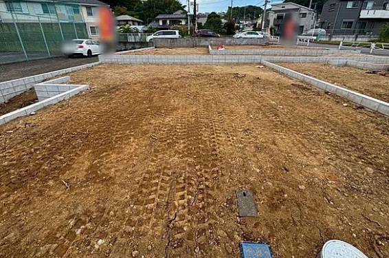 八王子市中山の土地2区画の外観の写真