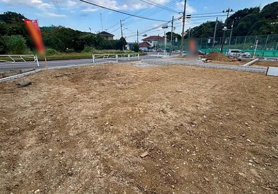 八王子市中山の土地3区画の外観の写真