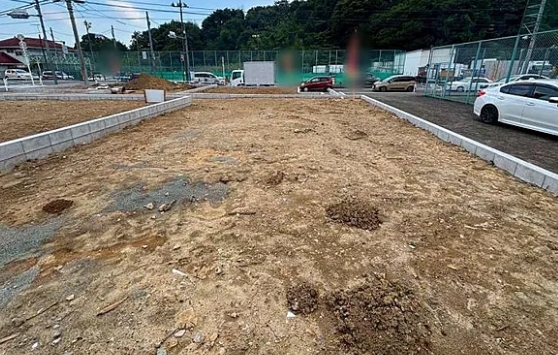 八王子市中山の土地4区画の外観の写真