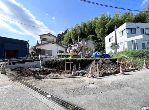 八王子市寺田町の土地の外観の写真