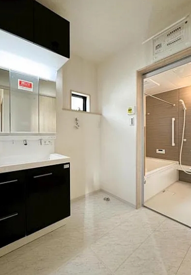 町田市相原町の新築戸建て12の洗濯機置場の写真