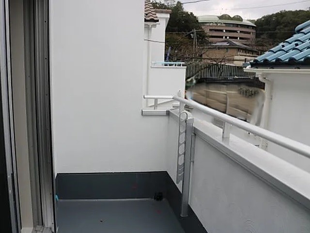 町田市相原町の中古戸建て4号棟のバルコニーの写真