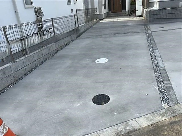 町田市相原町の中古戸建て4号棟の駐車場の写真