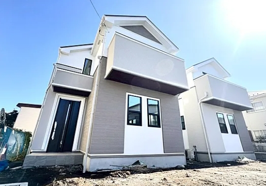 町田市本町田の新築戸建て1号棟の外観の写真