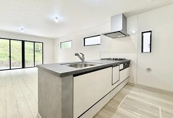 町田市本町田の新築戸建て1号棟のキッチンの写真