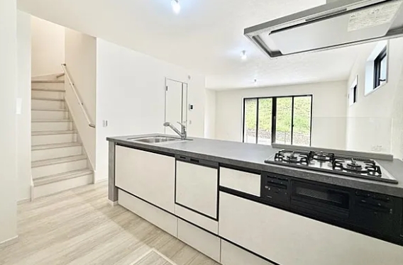 町田市本町田の新築戸建て1号棟のキッチンの写真