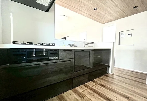 町田市本町田の新築戸建て2号棟のキッチンの写真