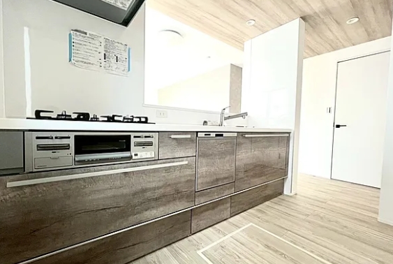 町田市本町田の新築戸建て3号棟のキッチンの写真