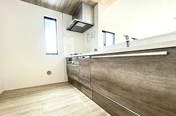 町田市本町田の新築戸建て3号棟のキッチンの写真