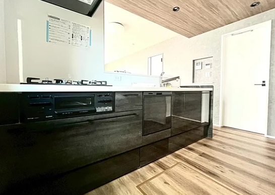 町田市本町田の新築戸建て4号棟のキッチンの写真