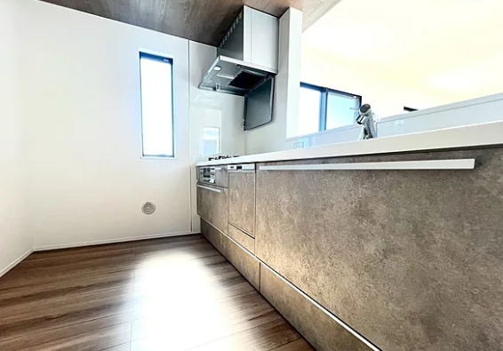 町田市本町田の新築戸建て5号棟のキッチンの写真