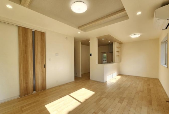 町田市金井ヶ丘3丁目の新築戸建てのリビングの写真