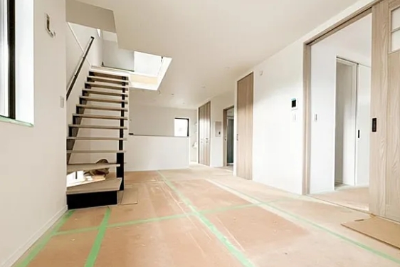 町田市木曽東1丁目の新築戸建てCのダイニングの写真