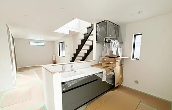 町田市木曽東1丁目の新築戸建てCのキッチンの写真