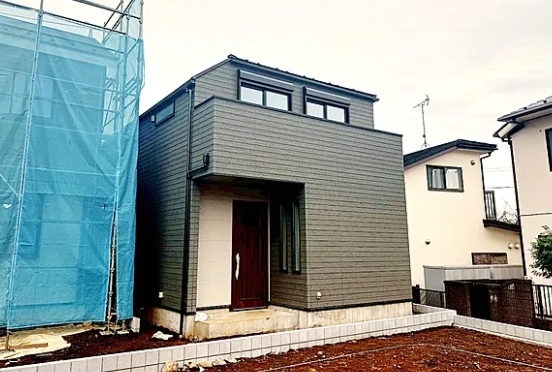 町田市木曽東1丁目の新築戸建てEの外観の写真