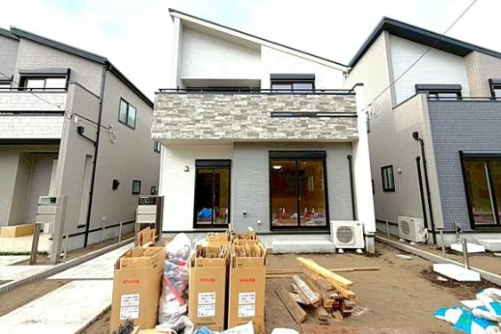 町田市木曽西3丁目の新築戸建て2の外観の写真