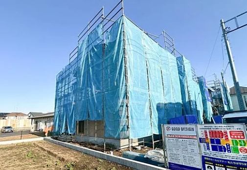 町田市木曽西3丁目の新築戸建て2号棟の外観の写真