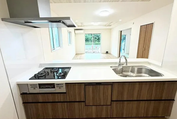 町田市木曽西3丁目の新築戸建て2のキッチンの写真