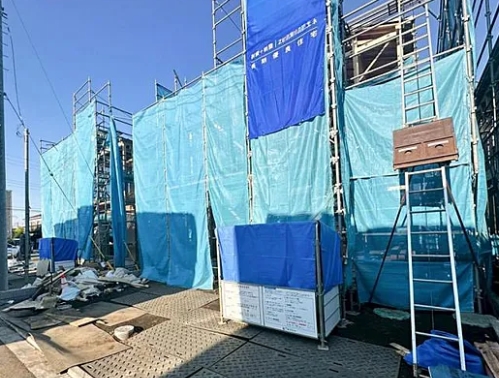 町田市木曽西3丁目の新築戸建て3号棟の外観の写真