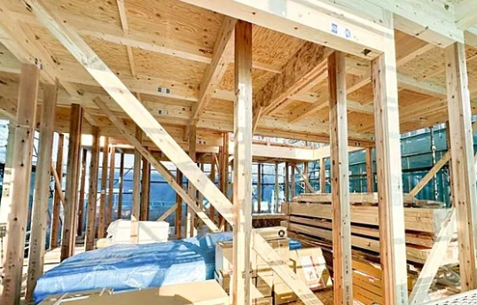 町田市木曽西3丁目の新築戸建て3号棟の外観の写真