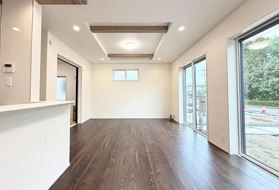 町田市木曽西3丁目の新築戸建て3のリビングの写真