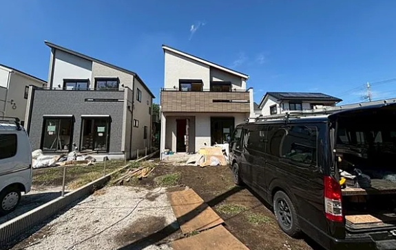 町田市木曽西3丁目の新築戸建て4の外観の写真