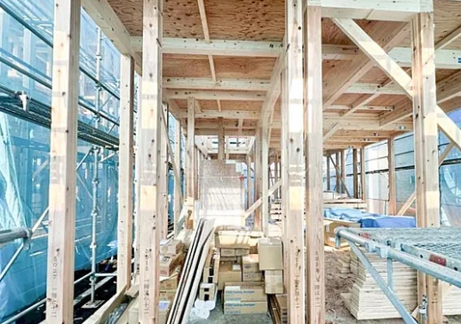 町田市木曽西3丁目の新築戸建て4号棟の外観の写真