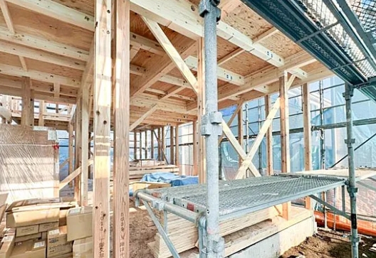 町田市木曽西3丁目の新築戸建て4号棟の外観の写真