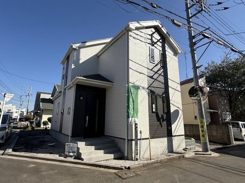 町田市木曽西5丁目の新築戸建ての外観の写真