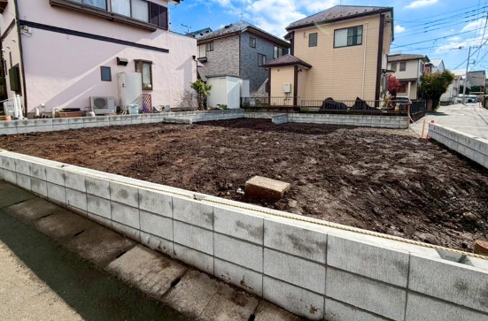 町田市高ヶ坂4丁目の新築戸建ての外観の写真