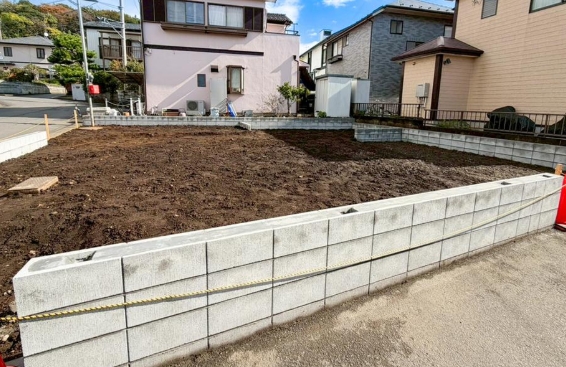 町田市高ヶ坂4丁目の新築戸建ての外観の写真