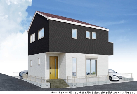 町田市高ヶ坂4丁目の新築戸建ての外観の写真