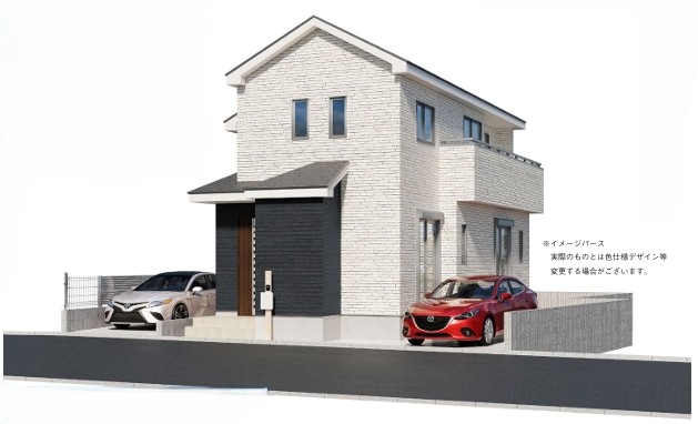 町田市南大谷1丁目の新築戸建ての外観の写真