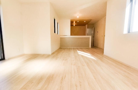 町田市三輪町の新築戸建てのダイニングの写真