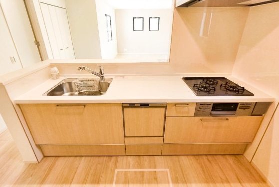 町田市三輪町の新築戸建てのキッチンの写真