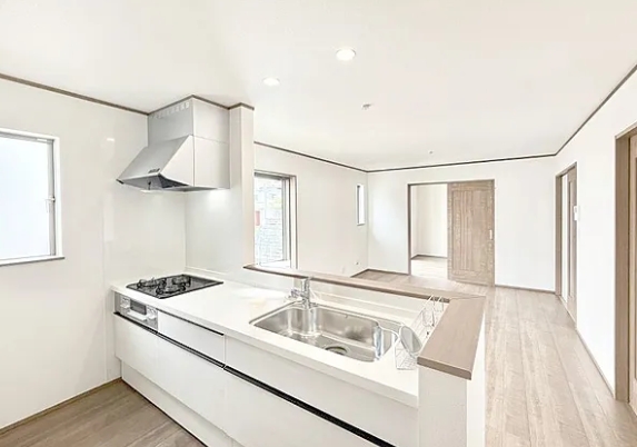 町田市成瀬2丁目の新築戸建てAのキッチンの写真
