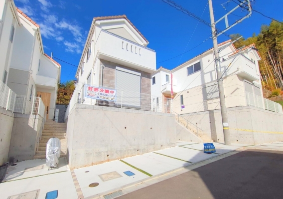 町田市野津田町の新築戸建て4号棟の外観の写真