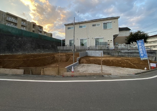 町田市忠生2丁目の新築戸建て1号棟の外観の写真