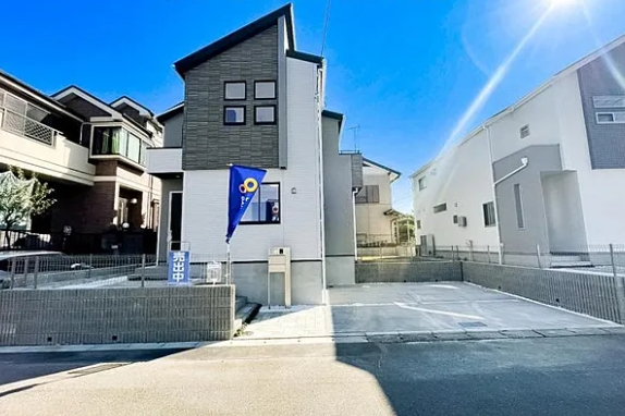 町田市鶴川４丁目の新築戸建て2の外観の写真