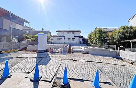 町田市鶴川4丁目の新築戸建てA号棟の外観の写真