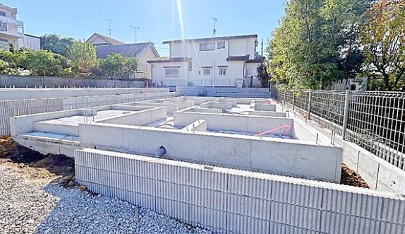 町田市鶴川4丁目の新築戸建てA号棟の外観の写真